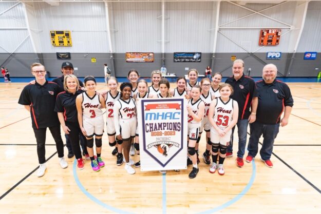 2023 14U Girls Basketball Team - MHAC Champions